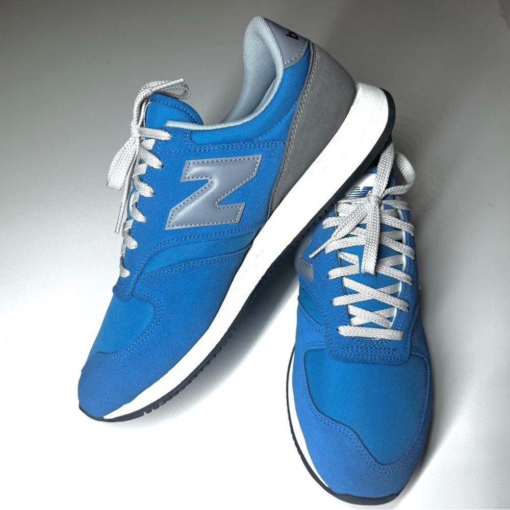 New Balance Men’s 420 Blue Gray Retro Athletic sneakers Shoes Size- 10 - Picture 4 of 9